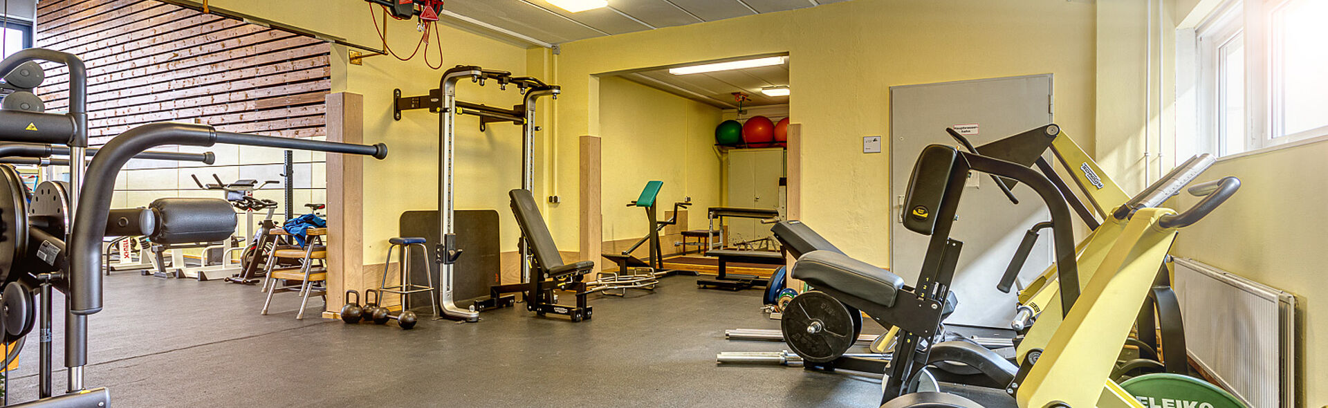 Bundesstützpunkt Oberwiesenthal Sportkomplex Krafthalle Trainingszentrum